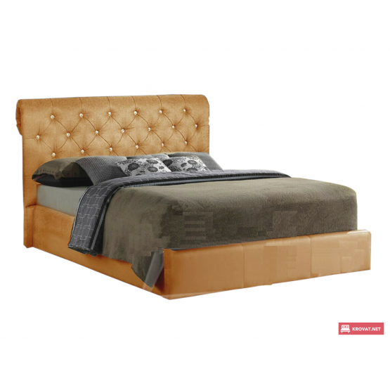 Двуспальная мягкая кровать ЛОНДОН Richman ➤ размерный ряд - от 140х190 см ➤ подъемный механизм опционально
